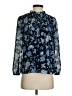 J.Crew Blue 3/4 Sleeve Blouse Size XS - photo 1