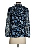 J.Crew Blue 3/4 Sleeve Blouse Size XS - photo 2