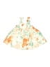 Baby Gap 100% Polyester Tropical Orange Dress Size 6-12 mo - photo 1