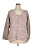 Willow 100% Cotton Tweed Pink Pullover Sweater Size XL - photo 1