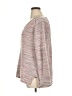 Willow 100% Cotton Tweed Pink Pullover Sweater Size XL - photo 5