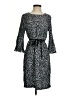 Assorted Brands Animal Print Gray Casual Dress Size EU 36 / US 6 - photo 1