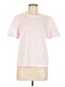 A.L.C. 100% Cotton Pink Short Sleeve Top Size M - photo 1