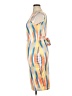 Unbranded Graphic Orange Cocktail Dress Size XL - photo 5