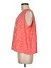 Maggie Lawrence 100% Polyester Orange Sleeveless Blouse Size M - photo 5