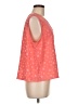 Maggie Lawrence 100% Polyester Orange Sleeveless Blouse Size M - photo 4