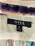 NYDJ 100% Polyester Print Ivory Long Sleeve Blouse Size M - photo 7