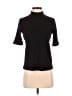 Eileen Fisher Black Short Sleeve Turtleneck Size XXS - photo 1