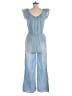 Max Jeans 100% Tencel Tie-dye Blue Jumpsuit Size M - photo 2