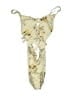 Assorted Brands Floral Yellow Swimsuit Cover Up Size L - photo 1