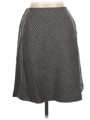 Linda Allard Ellen Tracy Wool Skirt (view 2)