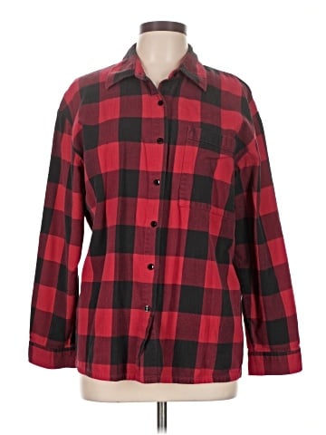 Newport News Long Sleeve Button-Down Shirt (view 1)