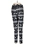 Unbranded Print Black Leggings Size L (estimated) - photo 2
