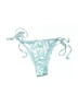 Unbranded Metallic Blue Swimsuit Bottoms Size S - photo 1