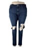 Levi's Hearts Blue Jeans Size 22w - photo 1
