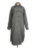 H&M 100% Polyester Gray Coat Size S - photo 1