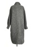 H&M 100% Polyester Gray Coat Size S - photo 2