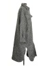 H&M 100% Polyester Gray Coat Size S - photo 4