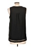 Hailey & Co. 100% Polyester Black Sleeveless T-Shirt Size S - photo 2