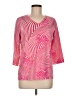Assorted Brands Pink 3/4 Sleeve Blouse Size M (estimated) - photo 1