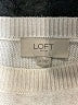 Ann Taylor LOFT Outlet Ivory Pullover Sweater Size M - photo 7