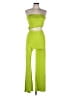 Lezat Color Block Green Jumpsuit Size L - photo 1