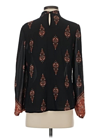 Sara Michelle Long Sleeve Blouse (view 2)