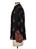 Sara Michelle Paisley Black Long Sleeve Blouse Size S - photo 5