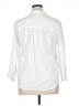 Billy T Solid White 3/4 Sleeve Button-Down Shirt Size XL (petite) - photo 2