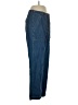 J.Crew Stripes Blue Jeans Size 4 - photo 4