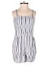 Hollister 100% Viscose Stripes Blue Romper Size XS - photo 1