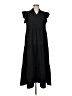 Shein 100% Polyester Solid Black Casual Dress Size 6 - photo 1
