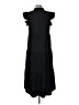 Shein 100% Polyester Solid Black Casual Dress Size 6 - photo 2