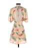 Unbranded Tropical Tan Casual Dress Size S - photo 2