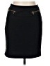 Calvin Klein Solid Black Casual Skirt Size 6 (petite) - photo 1