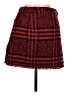 MNG Tweed Red Casual Skirt Size M - photo 2