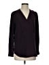 Theory 100% Silk Burgundy blouse Size S - photo 1