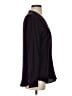 Theory 100% Silk Burgundy blouse Size S - photo 4