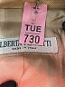 Alberta Ferretti Tan Silk Blazer Size L (estimated) - photo 6