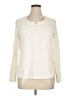 Soma Ivory Long Sleeve Blouse Size XL - photo 1