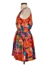 Eliot 100% Polyester Tropical Orange Casual Dress Size 2 - photo 5