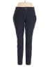 Hue Chevron-herringbone Blue Jeggings Size XL - photo 1