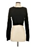 Thinkable 100% Acrylic Black Cardigan Size S - photo 1
