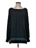 Ann Taylor LOFT 100% Polyester Teal Long Sleeve Blouse Size S - photo 1