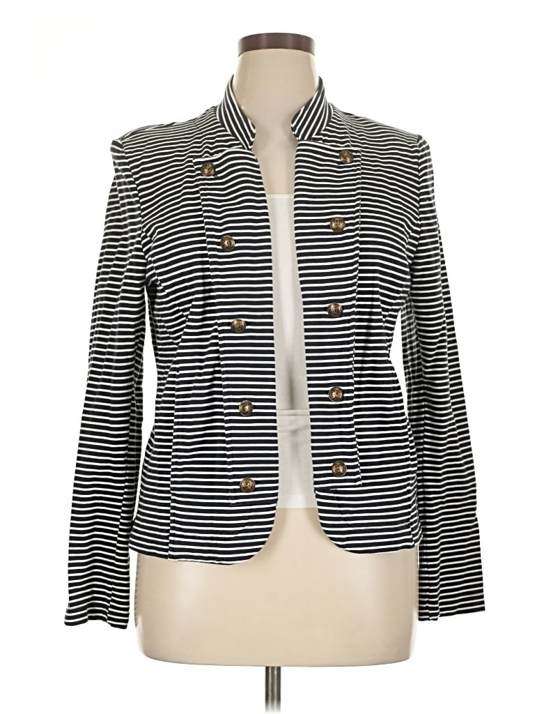 Pre-owned Tommy Hilfiger Blazer Jacket In Gray