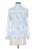 Rails Print Blue Long Sleeve Blouse Size XS - photo 2