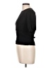 FRAME 100% Cashmere Black Sweatshirt Size 12 - photo 5