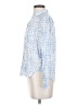 Rails Print Blue Long Sleeve Blouse Size XS - photo 5