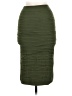 Prime Cut Solid Green Casual Skirt One size - photo 2