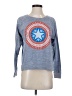Marvel Stars Blue Pullover Sweater Size S - photo 1